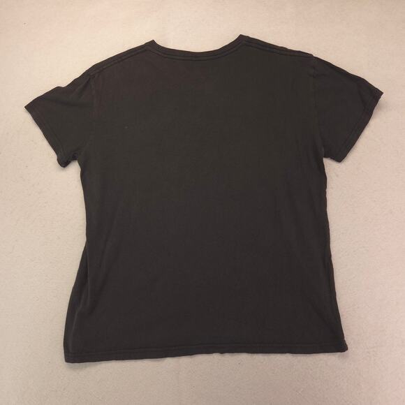 The Rolling Stones 1975 US Tour Band Crew Neck T Shirt Mens Size L Black - Picture 9 of 9